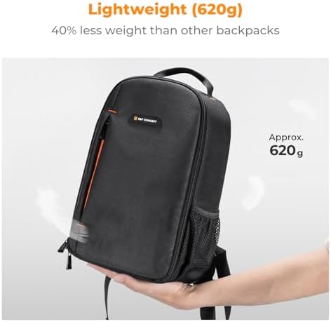 K&F Concept Camera Backpack for Photographers Photography Camera Bag Multi-Functional Camera Bags for Men Women (10L) - Image 4